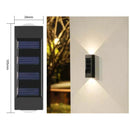 1pc 2/4/6/8/10/12LEDs Solar LED Wall Lights, Outdoor Wall Lamp For Garden, Patio, Ambient Light