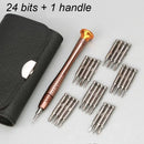 Mini Precision Screwdriver Set 25 in 1 Electronic Torx Screwdriver Opening Repair Tools Kit for iPhone Camera Watch Tablet PC