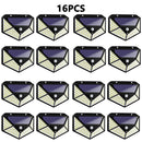 1/2/4Pcs Intelligent Light Controlled LED Solar Lights Waterproof Human Body Sensing Street Light for Outdoor Garden Lighting