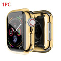 TPU Screen Protector Case for Apple Watch Series 9 8 7 SE 6 5 4 3 Bumper Cover Accessories for Iwatch 45mm 41mm 44mm 40mm 42mm