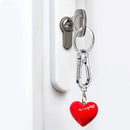 4Pcs Carabiner Clip Keychain Metal Carabiner Shape Key Ring Keyring Key Holder Clips Hook Holder Organizer for Car Keys Finder f