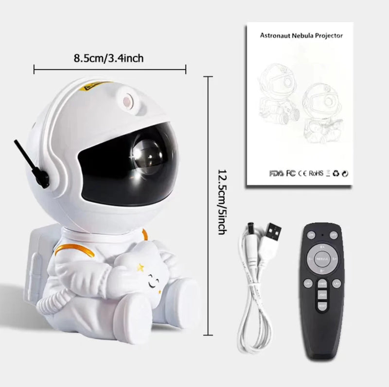 Galaxy Star Astronaut Projector Light Starry Sky Porjectors Lamp Decoration Bedroom Room LED Night Light Children Gifts