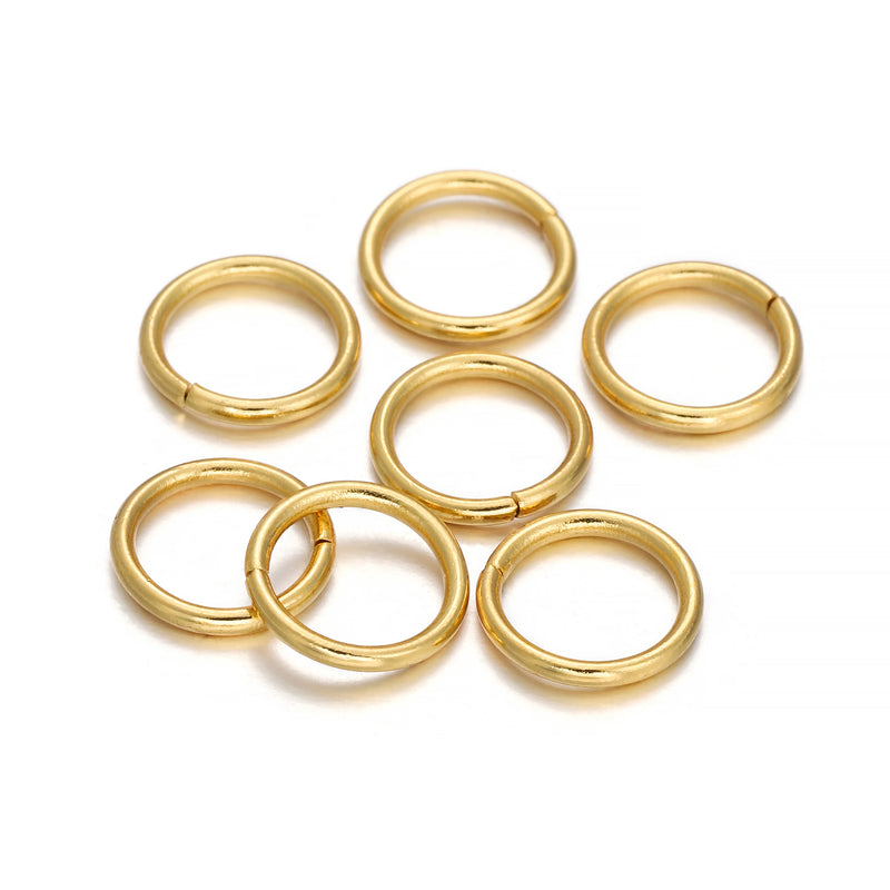 30-200Pcs 3-25mm Stainless Steel Split Ring Open Single Loops Jump Rings Connectors for DIY Jewelry Making Findings Accessories