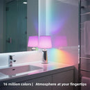 16 Colors RGBW Bulb LED Multicolor Bulb E27 Base 220V Household Lighting Dimmable 24 Key Remote Control Atmosphere Neon Light