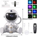Galaxy Star Astronaut Projector Light Starry Sky Porjectors Lamp Decoration Bedroom Room LED Night Light Children Gifts