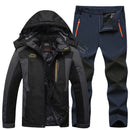 Outdoor Windproof And Frost-proof Men's Windproof Jacket Set