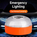 Led Car Emergency Light Flashing Light Magnetic Induction Road Accident Light Portable Strobe Warning Light Safety Accessory