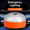 Led Car Strobe Warning Light Portable Emergency Light Magnetic Induction Road Accident Light Safety Accessory Flashing Light