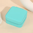 Square Mini Ring Box Portable Stud Earrings Jewelry Storage Multifunctional Storage Box Jewelry Organizer 쥬얼리박스