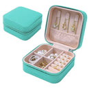 Square Mini Ring Box Portable Stud Earrings Jewelry Storage Multifunctional Storage Box Jewelry Organizer 쥬얼리박스