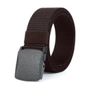 Men's Belt Outdoor Casual Canvas Belt Metal Free Training Nylon Tactical Belt With Pants Jeans Belt Sports Belts For Men Women