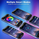 5V RGB LED Strip Lights Smart Bluetooth 24Key Remote Flexible Diode Lamp Tape SMD 5050 30LEDs/M For Room Home Decor TV Backlight