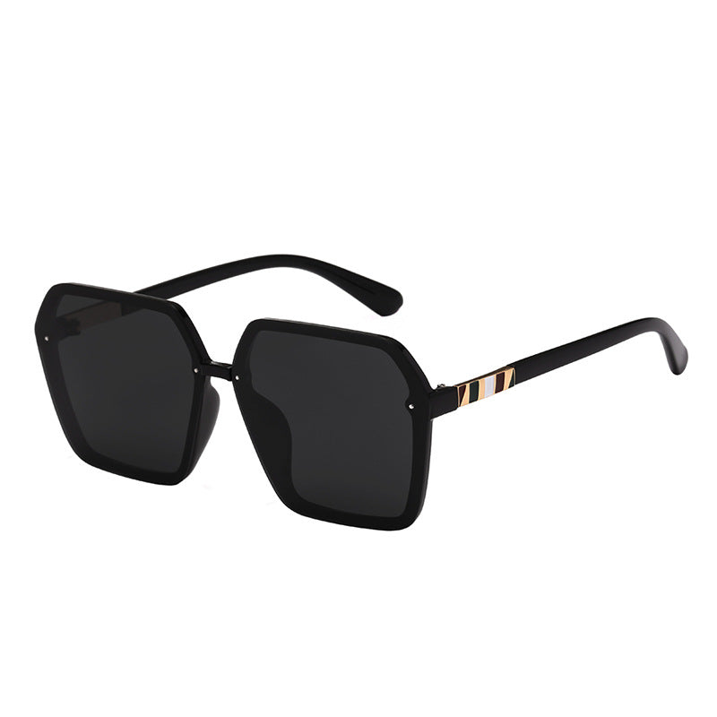 Korean-style Irregular Box Sunglasses Women&
