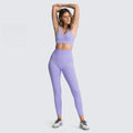Seamless Gym Set Nylon Woman Sportswear