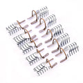 10Pcs Reusable Aluminum Nail Extension Pallets Tips Forms Nail Art Extension Sticker Builder Form Guide Stencil Manicure Tools