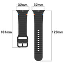 Silicone Strap for Apple watch Ultra Band 49mm 46mm 45mm 42mm 44mm 40mm 41mm correa bracelet belt iWatch series 10 9 8 6 7 5 SE
