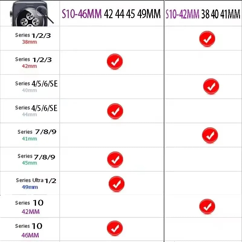 Silicone Strap for Apple watch Ultra Band 49mm 46mm 45mm 42mm 44mm 40mm 41mm correa bracelet belt iWatch series 10 9 8 6 7 5 SE