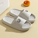 Summer Fashion Men's Slippers Printting Little Bear Sandals Indoor Bathroom Non-slip Soft Women Dormitory Casual Shoes Couple