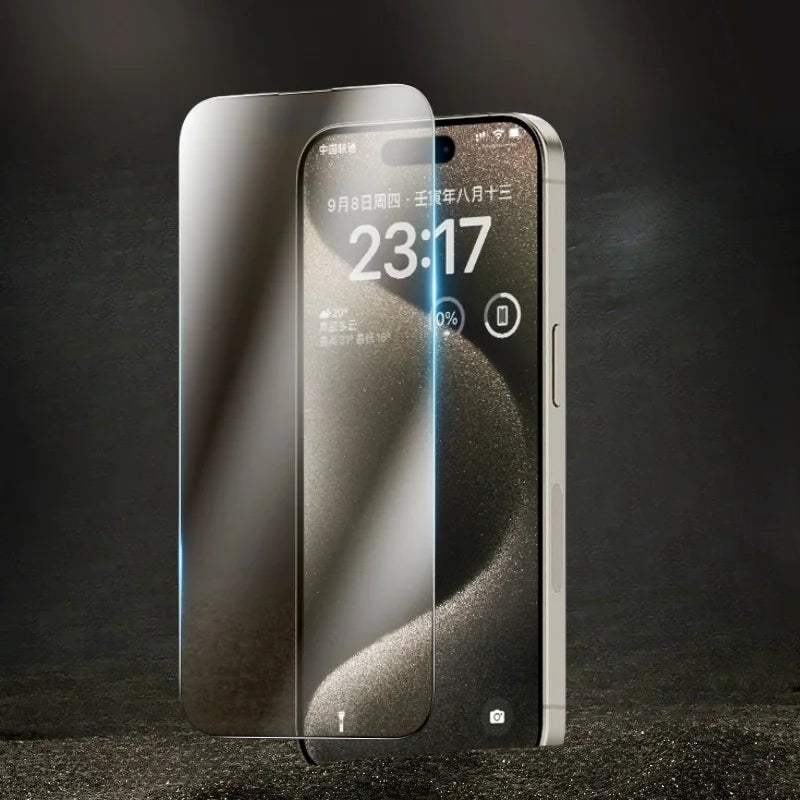 NNBILI 4Pcs Tempered Glass For IPhone 16 15 14 13 12 11 Pro Max Screen Protector For IPhone 12 13 Mini 16E High Definition Glass