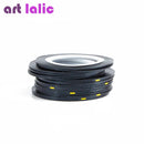 30PCS Nail Striping Tape Metallic Yarn Line 3d Nail Art Tool Color Rolls Nail Decals DIY Nail Tips Sticker Decoration