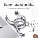 Apple 15promax Mobile Phone Case Heat Dissipation Hollow Aluminum Alloy Iphone16 Endless Rotating Magnetic Bracket