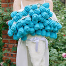 Hand Rose Blanket Into Bouquet Blanket Knitted Shawl