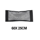 Car Trunk Storage Bag Nylon Mesh Nets Auto Back Rear Trunk Organizer Elastic String Luggage Net Holder Pocket Vehicle supplies