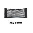 Car Trunk Storage Bag Nylon Mesh Nets Auto Back Rear Trunk Organizer Elastic String Luggage Net Holder Pocket Vehicle supplies