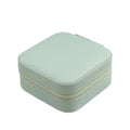 Square Mini Ring Box Portable Stud Earrings Jewelry Storage Multifunctional Storage Box Jewelry Organizer 쥬얼리박스