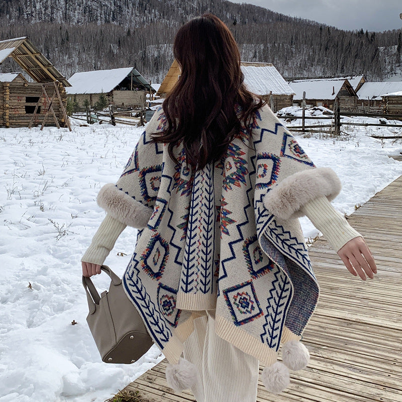 Women's Cloak Yunnan Tibet Qinghai Grassland