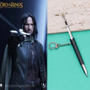 Aragorn Narthil Sword Keychains Medieval Weapon Metal Katana Samurai Sword Keychain Ornaments Gifts Toys for Boys Collects