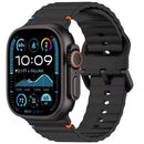 Silicone Strap for Apple watch Ultra Band 49mm 46mm 45mm 42mm 44mm 40mm 41mm correa bracelet belt iWatch series 10 9 8 6 7 5 SE