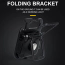 COB High Bright Portable Flashlight Multifunction Keychain Lamp Buit-in 500mAh Lithium Battery Waterproof Outdoor Torch Lantern