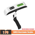 Digital Scale Electronic Balance Portable 50kg 10g  Kitchen Luggage Hanging Scale Suitcase Travel Scale Baggage Bag Weight