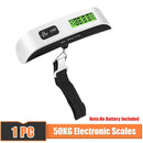 Luggage Scale 110lb 50kg Digital Handheld Portable Hanging Baggage Scale for Travel Suitcase Weight Scale