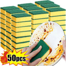 Double sided magic sponge for motorcycles, pots, and kitchens - heavy-duty grease cleaning sponge