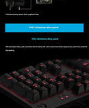 G413 Gaming Electronic Sports Mechanical Keyboard Desktop Backlight 104 Key Metal Panel