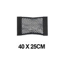 Car Back Rear Trunk Seat Elastic String Net Magic Sticker Storage Box Organizer In the Trunk Auto Accesorios Interior Car Gadget