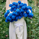 Hand Rose Blanket Into Bouquet Blanket Knitted Shawl