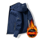 Youth Handsome Fleece-lined Thick Jacket Men