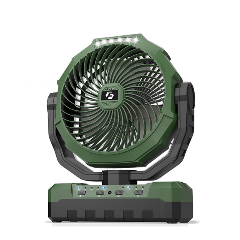 24000mAh Camping Fan Rechargeable Battery Operated Fan 4 Speed USB Fan