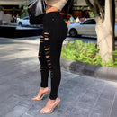 New Ripped Black Jeans For Women