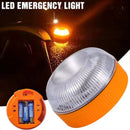 Led Car Strobe Warning Light Flashing Light Portable Emergency Light Magnetic Induction Road Accident Light  Safety Accessory