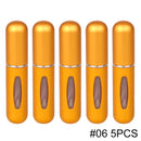 1/5/10PCS 5ml Portable Perfume Atomizer Mini Perfume Bottle Sample Spray Bottling Dispenser Cosmetics Travel Container