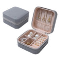 Square Mini Ring Box Portable Stud Earrings Jewelry Storage Multifunctional Storage Box Jewelry Organizer 쥬얼리박스