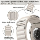 Alpine Loop For Apple Watch Band ultra 2 49mm Series 10 9 8 7 6 SE 5 4 46mm 42mm 40-44mm 45mm 41mm G-hook sport strap iwatch 10