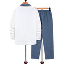 Creative Men's Casual Suit Coat Set