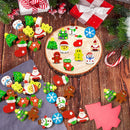 150 Pcs Christmas Cute Small Animal Erasers Bulk, Mini Erasers, Desk Pets, Christmas Pencil Erasers, Socks Santa Snowflakes Gift Filling Homework School Classroom Rewards Prizes Clearance