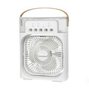 Humidifier Cooler Fan 3 Gear Air Conditioner Cooler Portable USB Chargeable Desktop Spray Fans For Office Dormitory Room Cooling