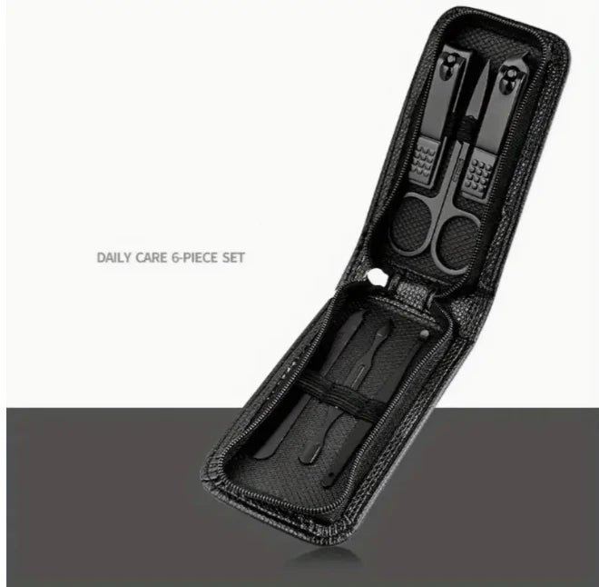 Special Nail Clippers Manicure Beauty Tools 6 Piece Portable Household Nail Scissors Set Household High End Mens And Womens